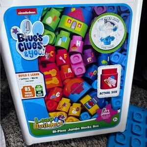 Blues clues jumbo blocks